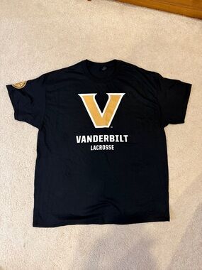 Vanderbilt Lacrosse T-Shirt XL NWOT